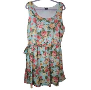 Love Ari Plus Size Floral Tank Dress